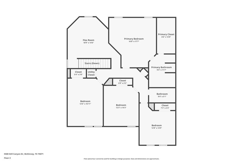 2,490/Mo, 5500 Still Canyon Dr McKinney, TX 75071 Floor Plan View 2