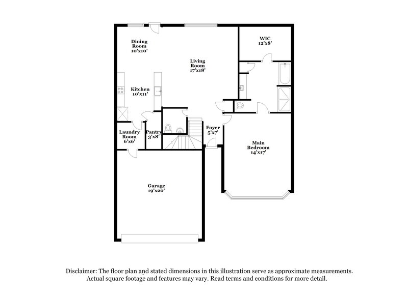 2,425/Mo, 1328 Redpine Dr Fort Worth, TX 76140 Floorplan View