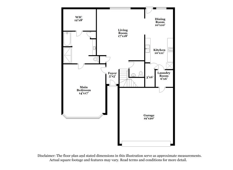 2,370/Mo, 1317 Niagara Dr Fort Worth, TX 76140 Floor Plan View