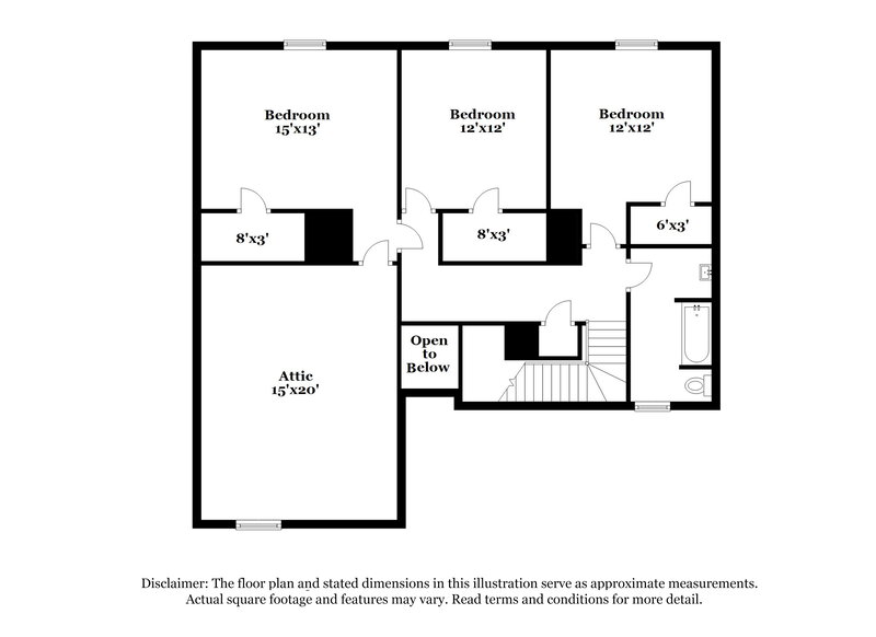 2,370/Mo, 1317 Niagara Dr Fort Worth, TX 76140 Floor Plan View 2