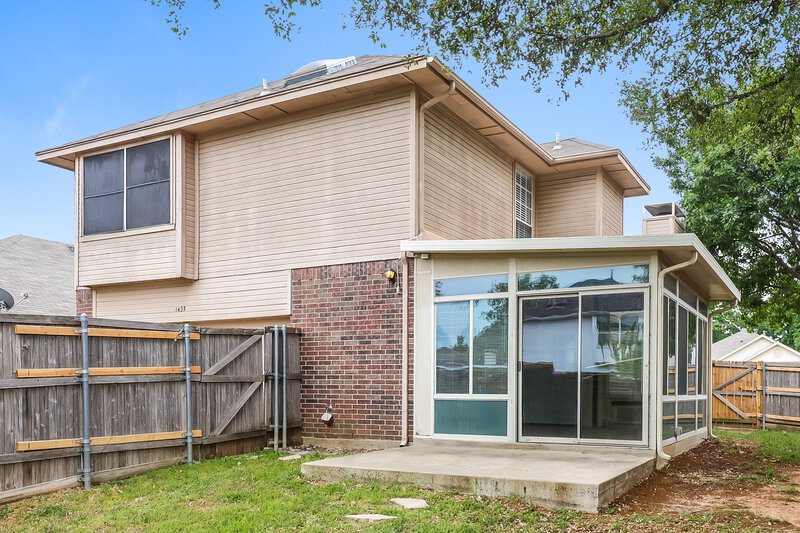 2,480/Mo, 1453 Ridgecreek Dr Lewisville, TX 75067 Rear View