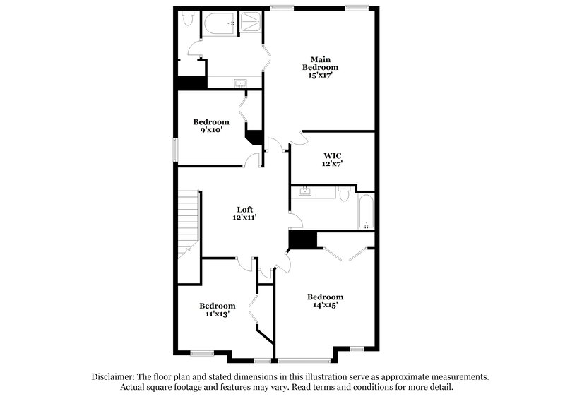 2,125/Mo, 1104 Princeton Hts Princeton, TX 75407 Floor Plan View 2
