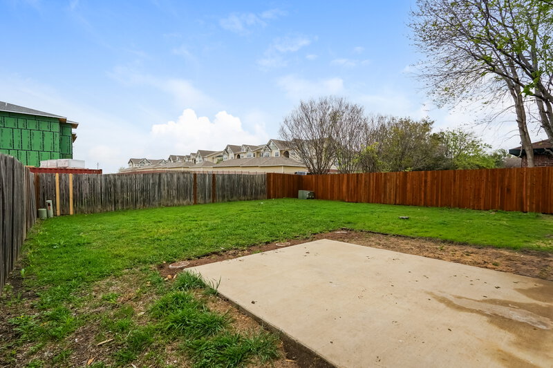 1,755/Mo, 8037 Cannonwood Dr Fort Worth, TX 76137 Rear View