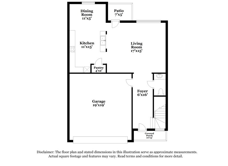 1,790/Mo, 1102 Princeton Hts Princeton, TX 75407 Floor Plan View
