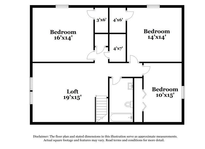 3,650/Mo, 2500 Briar Forest Dr Denton, TX 76210 Floor Plan View