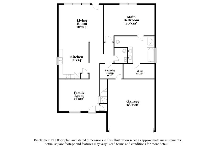 3,650/Mo, 2500 Briar Forest Dr Denton, TX 76210 Floor Plan View 2