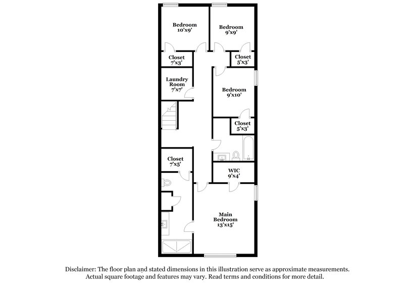 1,875/Mo, 220 Marsh Ln Princeton, TX 75407 Floorplan View