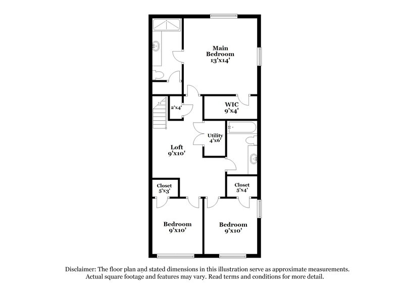 1,895/Mo, 211 Marsh Ln Princeton, TX 75407 Floor Plan View 2