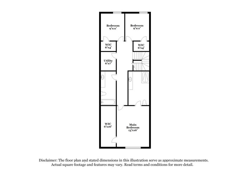 1,850/Mo, 210 Marsh Ln Princeton, TX 75407 Floor Plan View 2