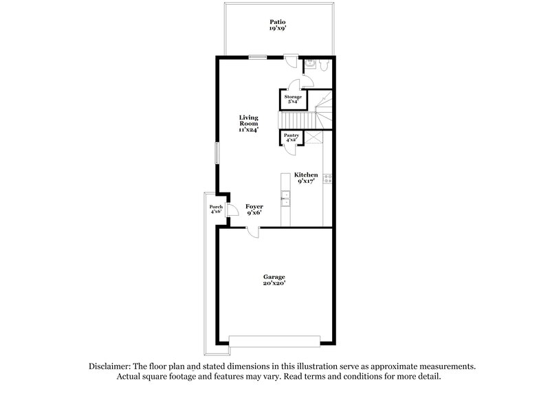 1,870/Mo, 217 Marsh Ln Princeton, TX 75407 Floorplan View