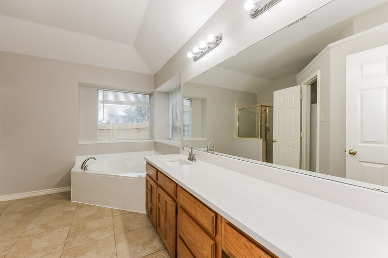 2,445/Mo, 7605 Colfax Dr Rowlett, TX 75089 Main Bathroom View