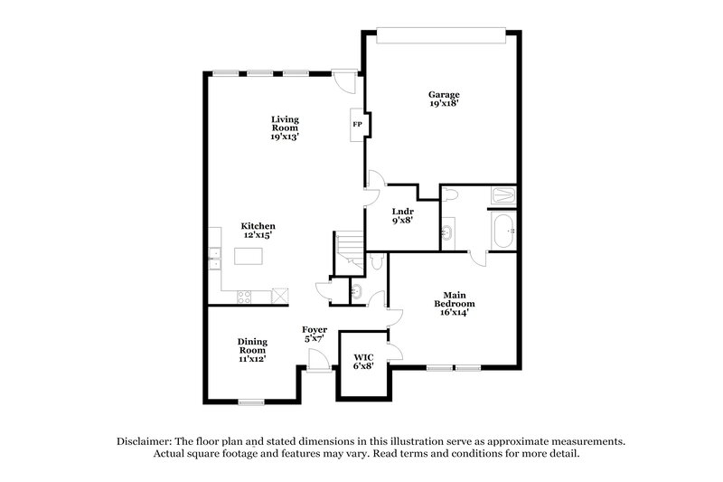 2,455/Mo, 2966 Marquis Ln Lancaster, TX 75134 Floor Plan View