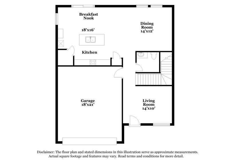 2,250/Mo, 1818 Sandlin Dr Forney, TX 75126 Floorplan View