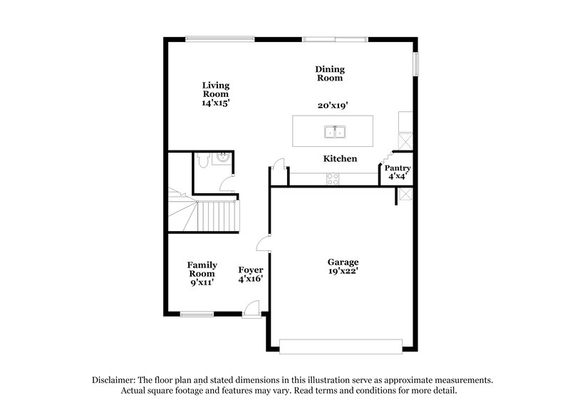 2,170/Mo, 1811 Pueblo St Forney, TX 75126 Floor Plan View
