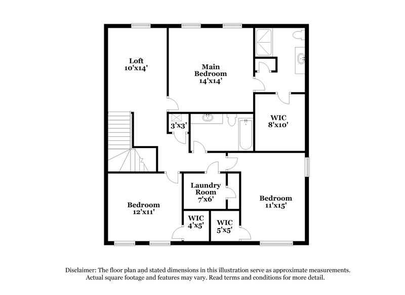 2,170/Mo, 1811 Pueblo St Forney, TX 75126 Floor Plan View 2