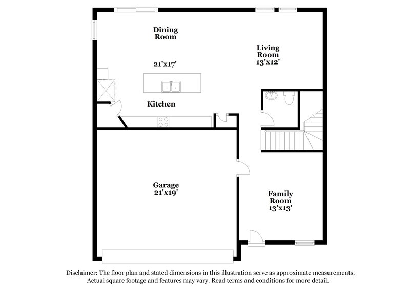 2,200/Mo, 1832 Pueblo Street Forney, TX 75126 Floorplan View