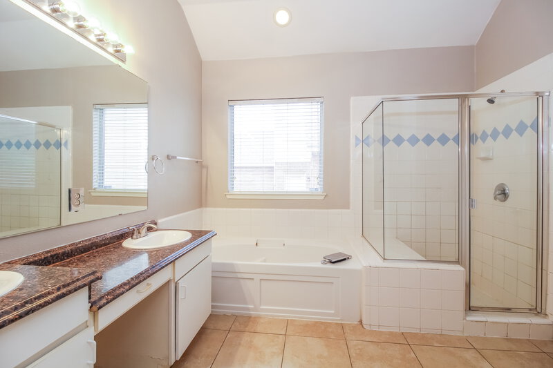 3,300/Mo, 412 Valley View Dr Lewisville, TX 75067 Main Bathroom View