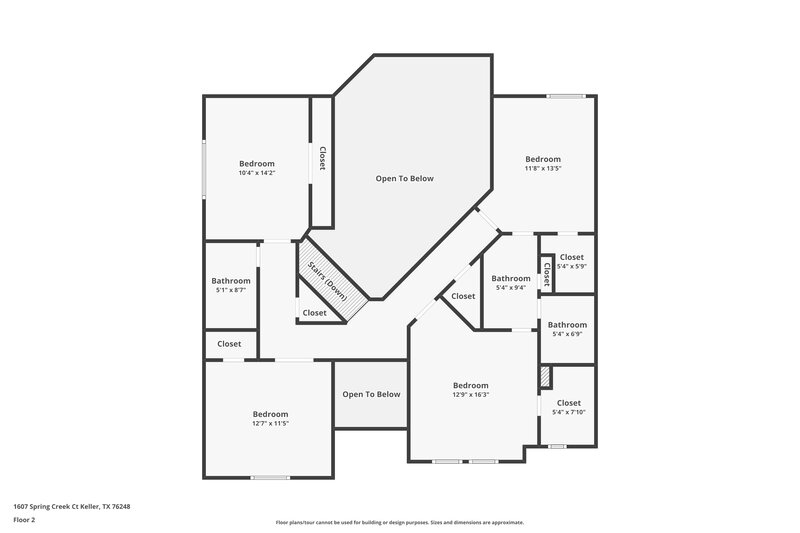 3,160/Mo, 1607 Spring Creek Ct Keller, TX 76248 Floor Plan View 2