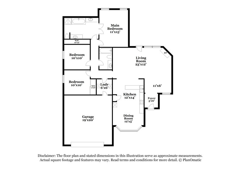 2,165/Mo, 508 Hampton Ct Seagoville, TX 75159 Floor Plan View