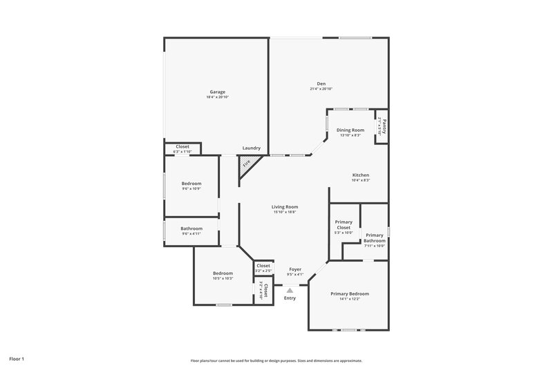 2,320/Mo, 3804 Sycamore Ln Rockwall, TX 75032 Floor Plan View