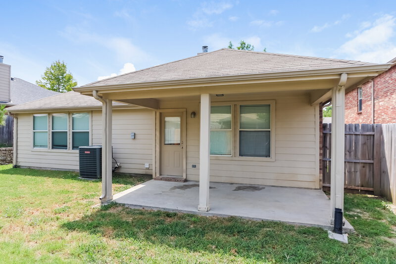 2,640/Mo, 2409 Spoonbill Ct Mesquite, TX 75181 Rear View