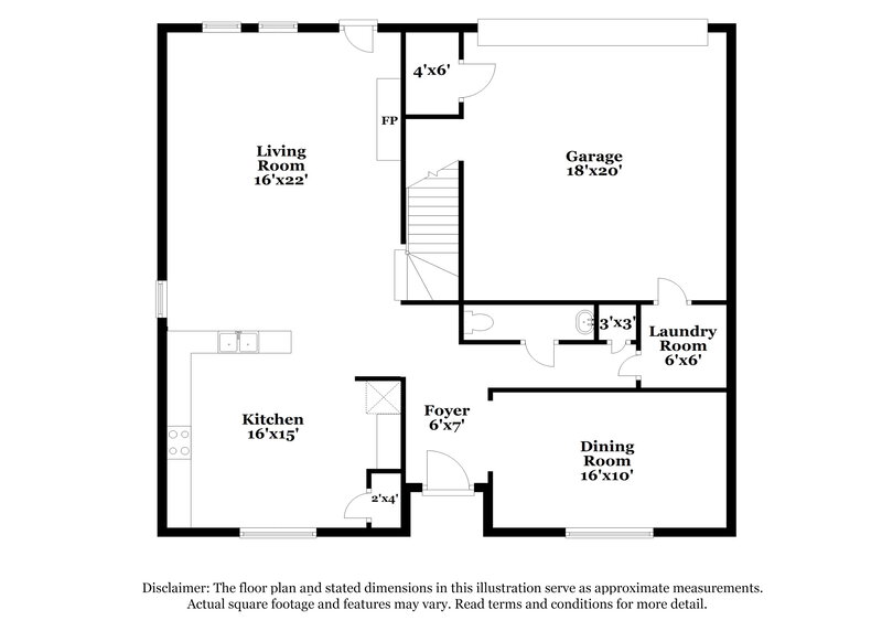 2,795/Mo, 620 Duke Dr Desoto, TX 75115 Floor Plan View