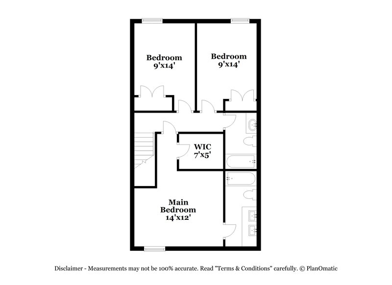 1,990/Mo, 815 Village Point Ln Fort Worth, TX 76108 Floor Plan View 2