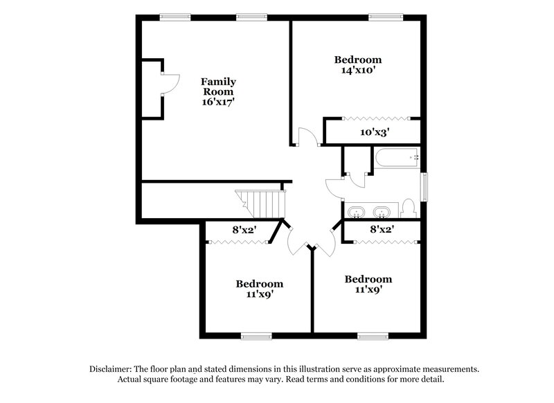 2,625/Mo, 2029 Austin Dr Mesquite, TX 75181 Floor Plan View 2