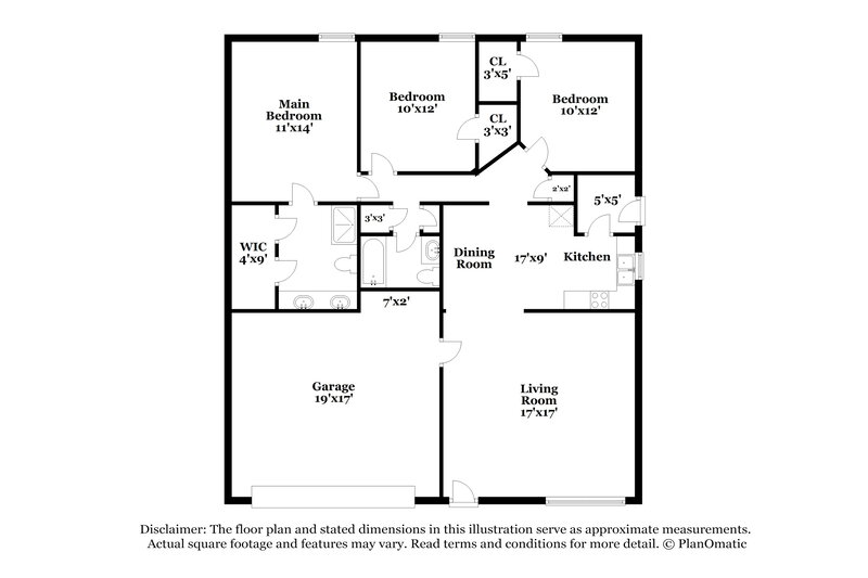 1,965/Mo, 10228 Winkler Dr Fort Worth, TX 76108 Floor Plan View