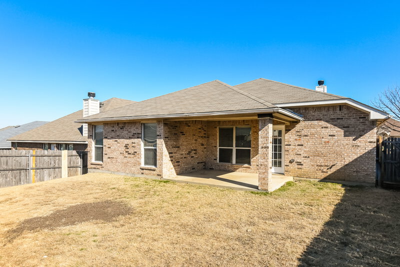 2,300/Mo, 3912 Big Thicket Dr Fort Worth, TX 76244 Rear View