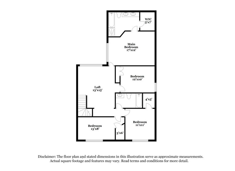 2,320/Mo, 3525 Camino Real Trl Denton, TX 76208 Floorplan View