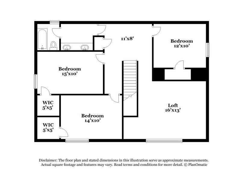 2,555/Mo, 6736 Ambercrest Dr Arlington, TX 76002 Floorplan View 2