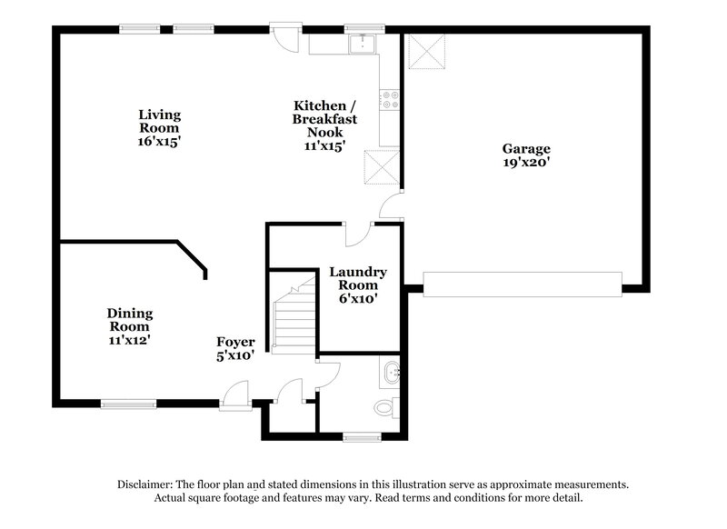 2,290/Mo, 1408 Erin Dr Burleson, TX 76028 Floor Plan View 2