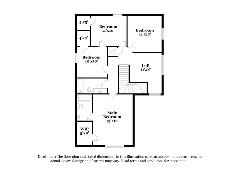2,380/Mo, 4908 Waterford Dr Fort Worth, TX 76179 Floor Plan View 2