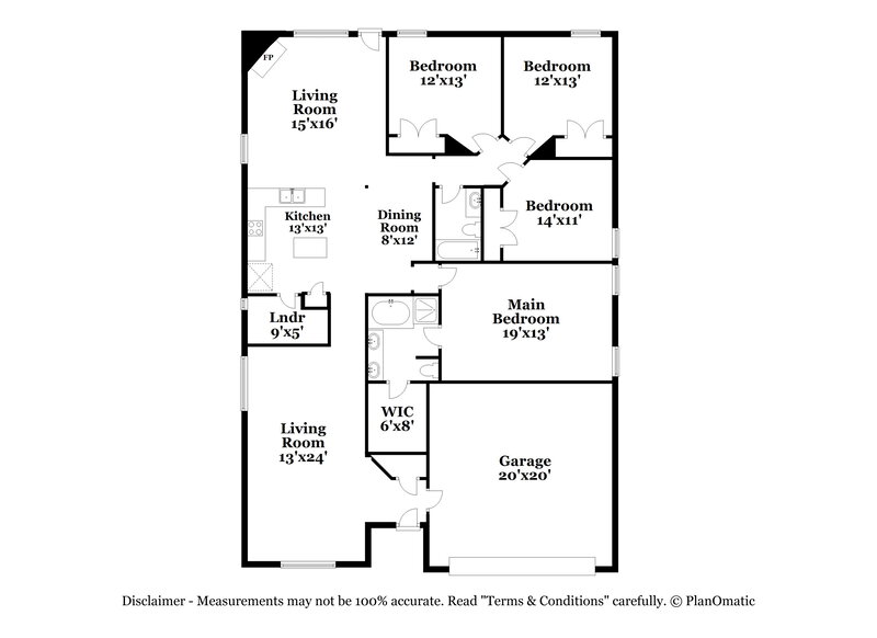 2,075/Mo, 310 O'Hara Anna, TX 75409 Floor Plan View