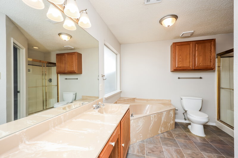 2,225/Mo, 2604 Park Valley Dr Mesquite, TX 75181 Main Bathroom View
