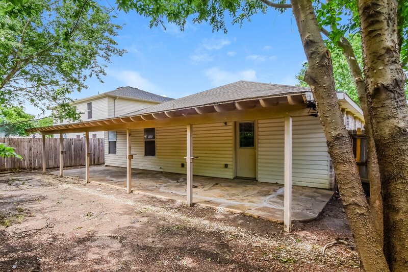 2,060/Mo, 2433 Pecan Dr Little Elm, TX 75068 Rear View