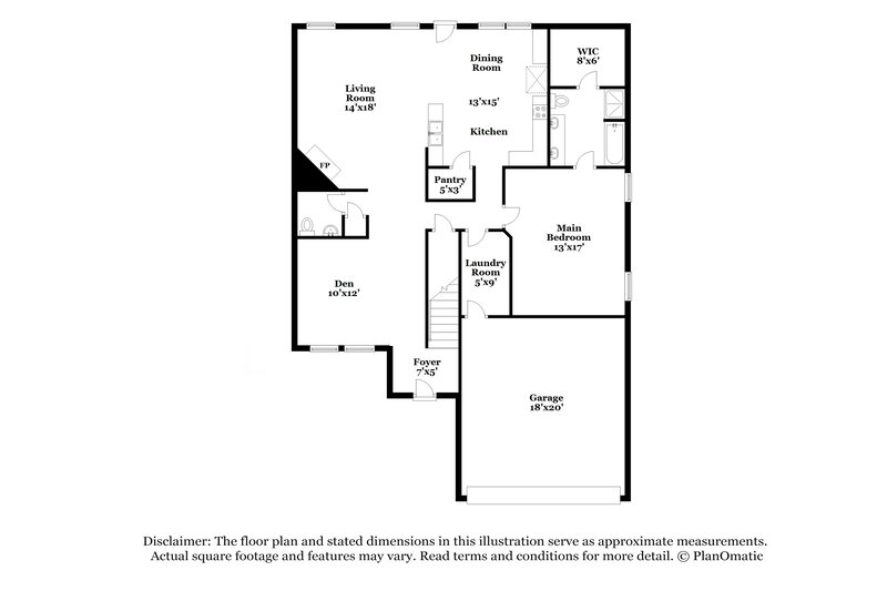 3,520/Mo, 1421 Krista Dr Burleson, TX 76028 Floor Plan View