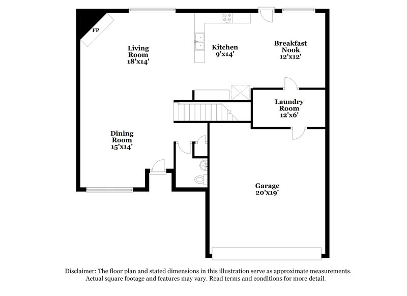 2,520/Mo, 7800 Seven Oaks Ln Denton, TX 76210 Floor Plan View