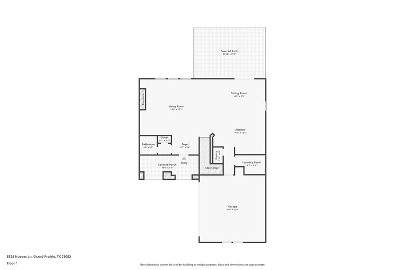 2,540/Mo, 5328 Nueces Ln Grand Prairie, TX 75052 Floor Plan View