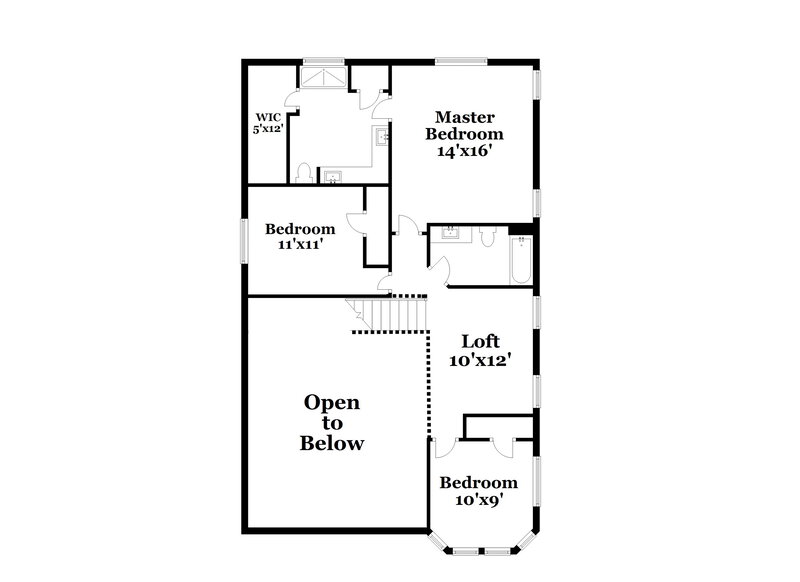 2,860/Mo, 508 Creek Ct Lewisville, TX 75067 Floor Plan View 2