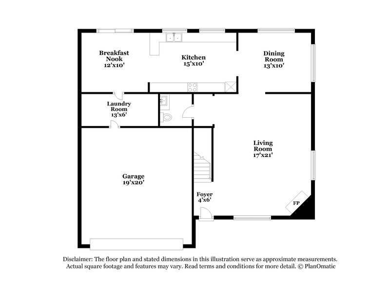 3,620/Mo, 2004 Yellowstone Ln Corinth, TX 76210 Floorplan View