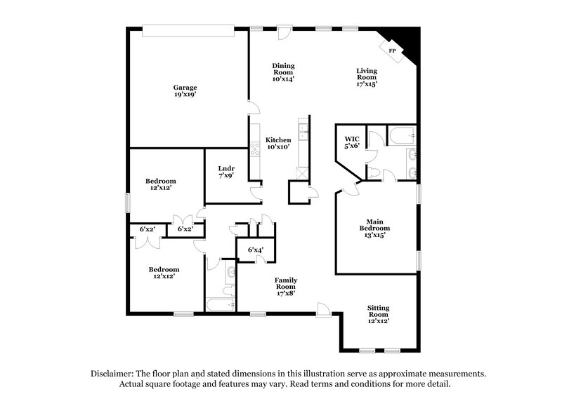 2,265/Mo, 1467 Glenwick Dr Rockwall, TX 75032 Floor Plan View