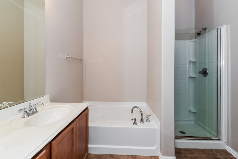 2,035/Mo, 2224 Kingsdale Ct McKinney, TX 75071 Main Bathroom View