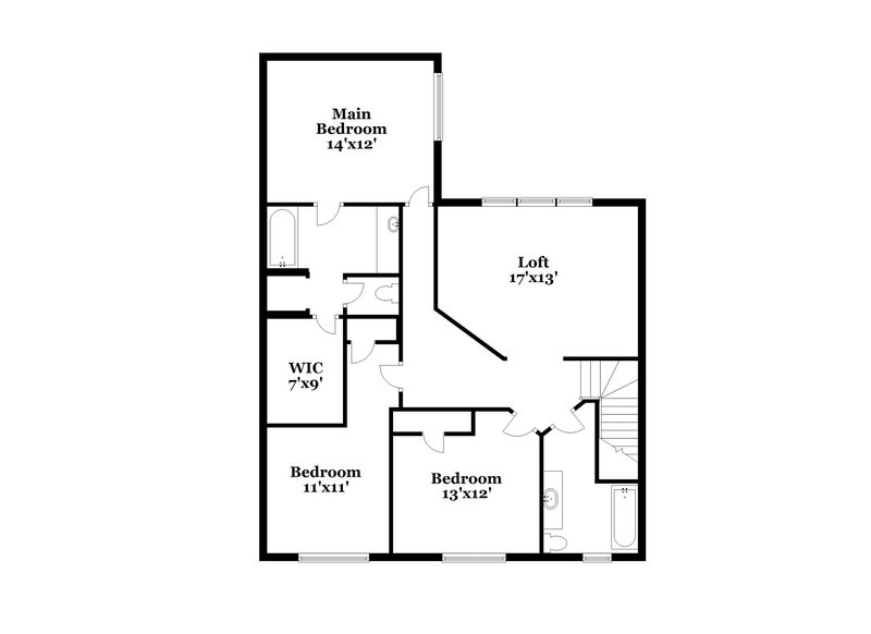 2,530/Mo, 8844 Stewart St Cross Roads, TX 76227 Floor Plan View 2