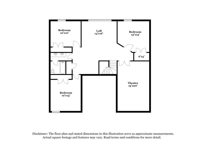 2,890/Mo, 12305 Sailboat Way Frisco, TX 75036 Floor Plan View 2