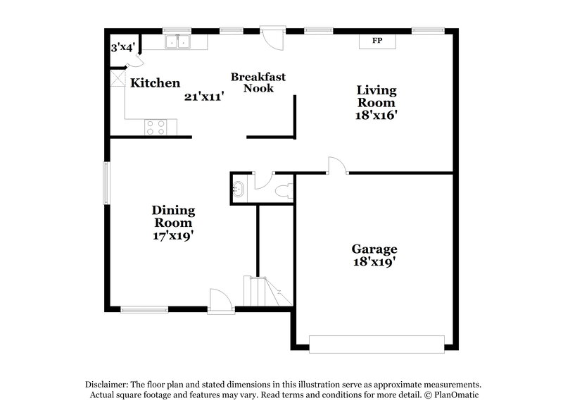 2,445/Mo, 8425 Beaufort Ct Fort Worth, TX 76123 Floorplan View