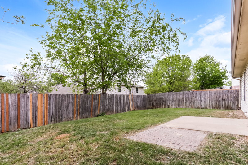 1,970/Mo, 5351 Driftway Dr Fort Worth, TX 76135 Rear View