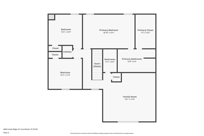 2,385/Mo, 4964 Creek Ridge Trl Fort Worth, TX 76179 Floor Plan View 2