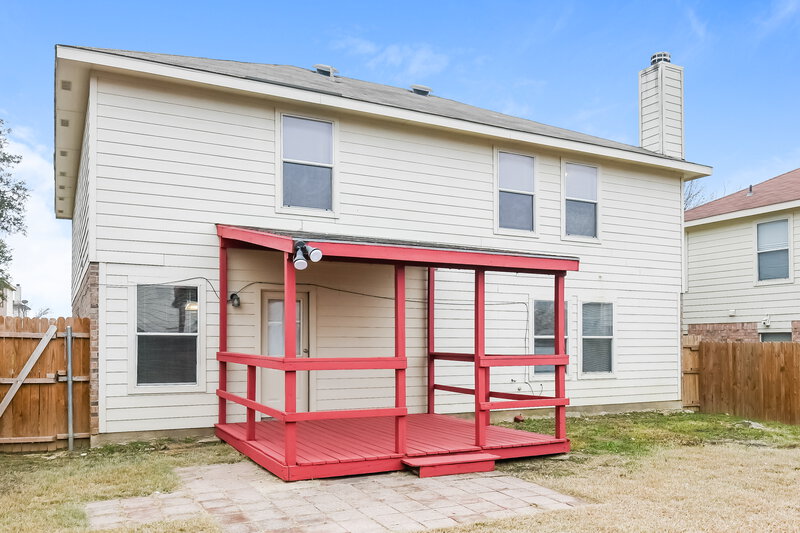 2,385/Mo, 4964 Creek Ridge Trl Fort Worth, TX 76179 Rear View